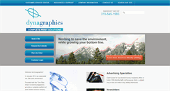 Desktop Screenshot of dynagraphicsla.com
